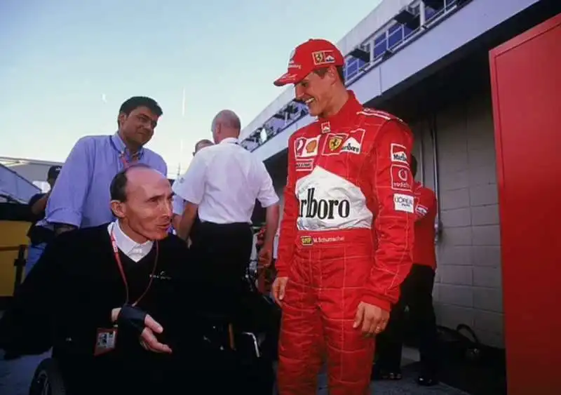 frank williams michael schumacher 