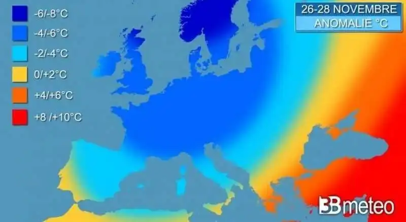 FREDDO POLARE DAL NORD 