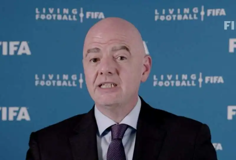 gianni infantino   sorteggi playoff mondiali 2022   63