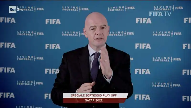 gianni infantino   sorteggi playoff mondiali 2022   65