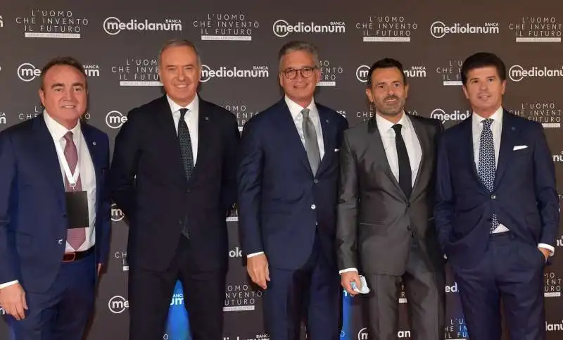 gianni rovelli  gianluca bosisio  antonio orossi  marco leopardi  stefano volpato  foto di bacco