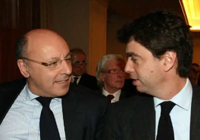 giuseppe marotta e andrea  agnelli foto mezzelani gmt 165