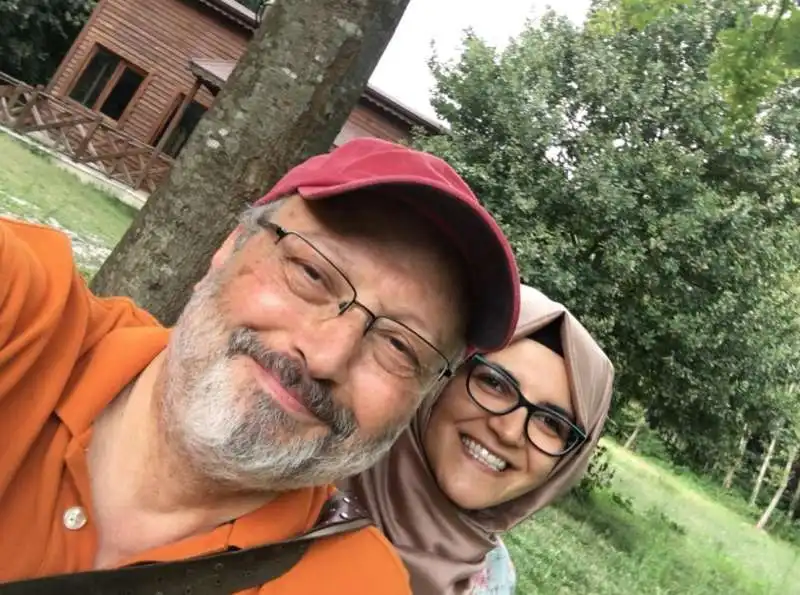 hatice cengiz e jamal khashoggi  1