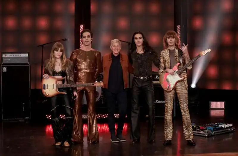 i maneskin ospiti di ellen degeneres