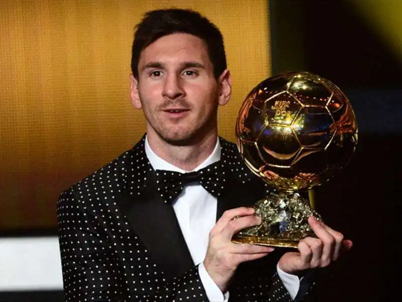 i palloni d oro di lionel messi 5