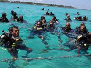 il governo delle maldive riunito sott'acqua 2