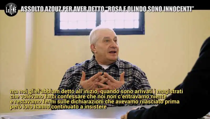 il servizio delle iene sull assoluzione di azouz e la prova della macchia di sangue   13