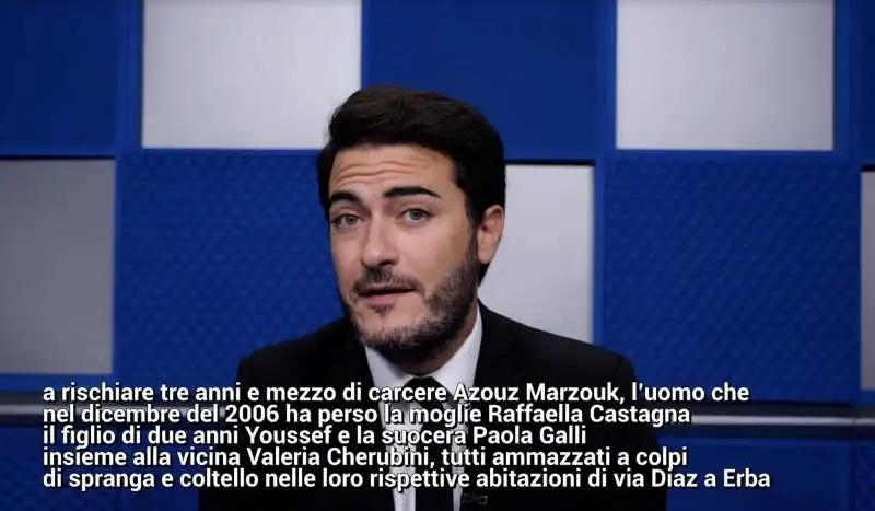 il servizio delle iene sull assoluzione di azouz e la prova della macchia di sangue   17