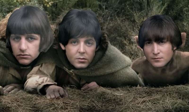 il signore degli anelli beatles 5