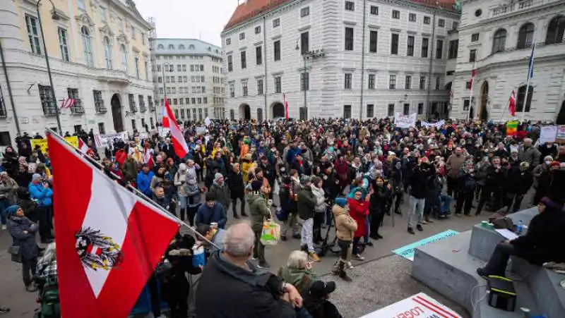 in austria lockdown per i non vaccinati 1