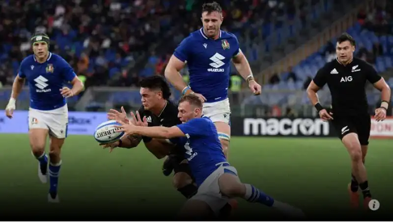 italia all blacks