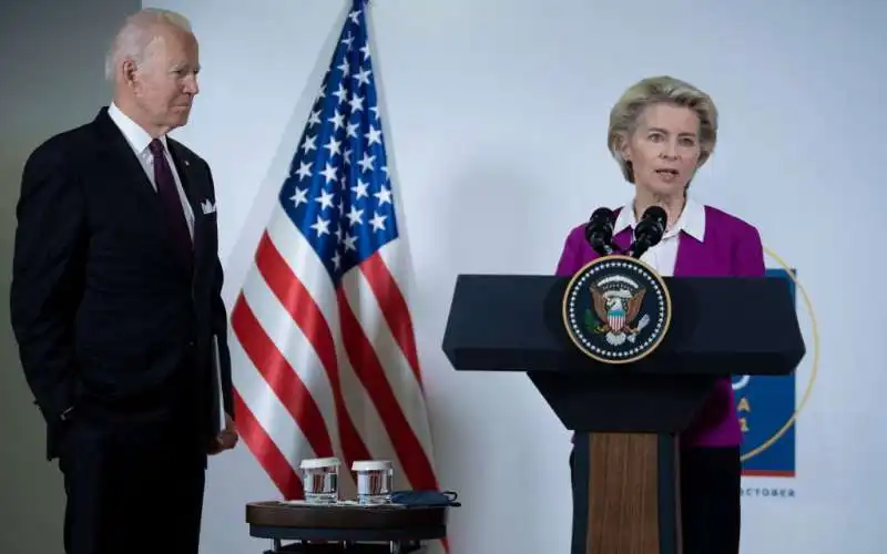 joe biden ursula von der leyen 