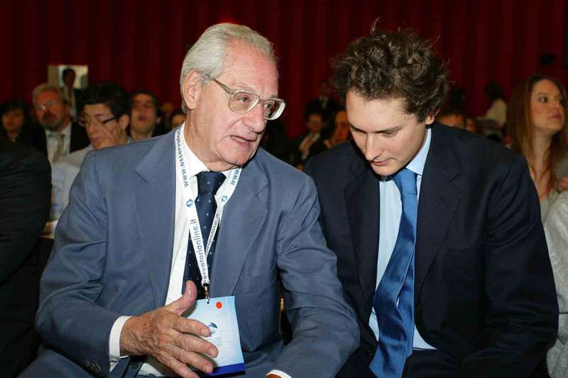 john elkann cesare romiti foto mezzelani gmt 157