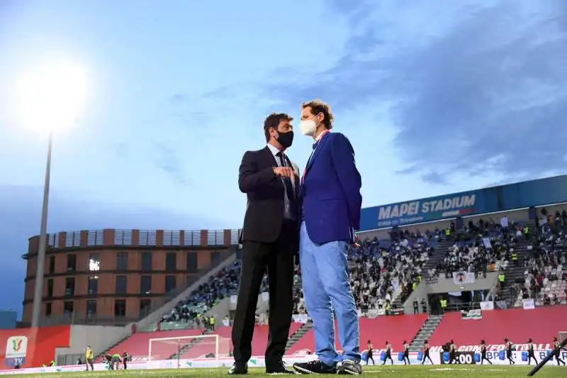 john  elkann ed andrea  agnelli    foto mezzelani gmt 193