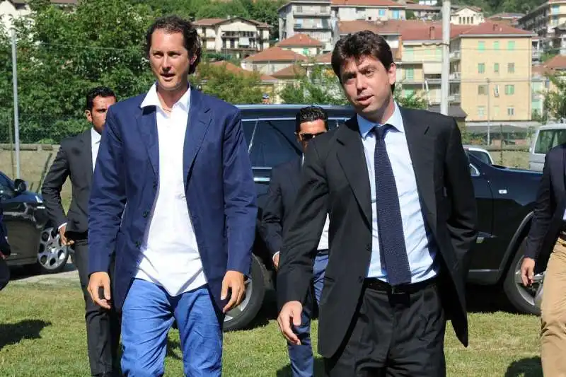 john elkann ed andrea agnelli foto mezzelani gmt23