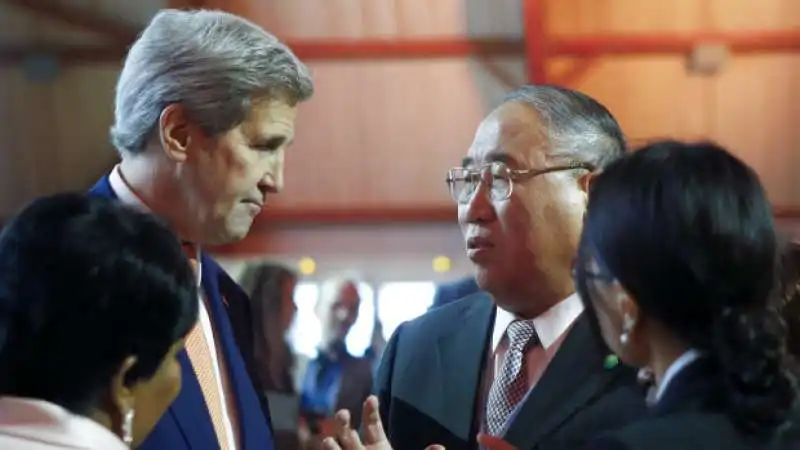 john kerry e xie zhenhua 2