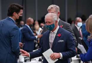 justin trudeau principe carlo cop26 glasgow