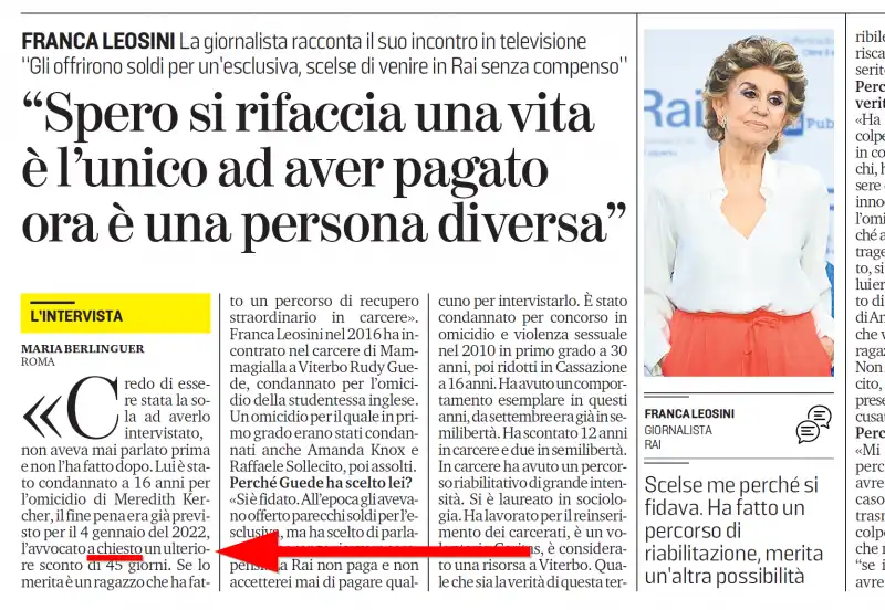 la stampa   a chiesto