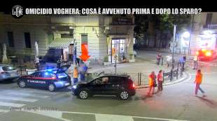 le iene caso voghera immagini dopo lo sparo