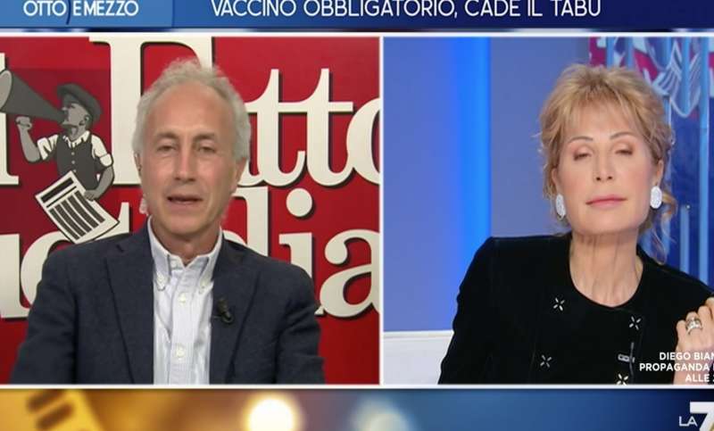 lilli gruber e marco travaglio 2