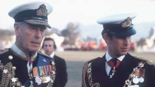 lord louis mountbatten e il principe carlo