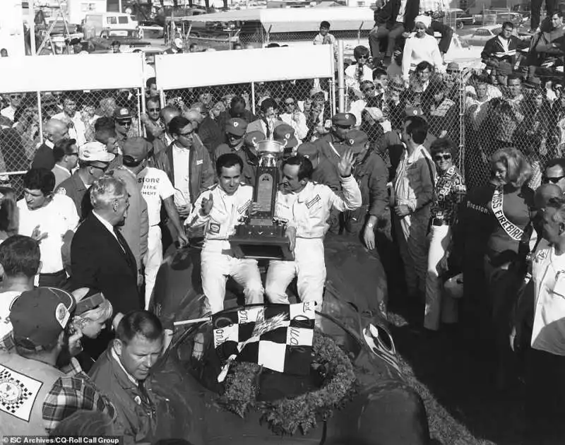 Lorenzo Bandini e Chris Amon su Ferrari