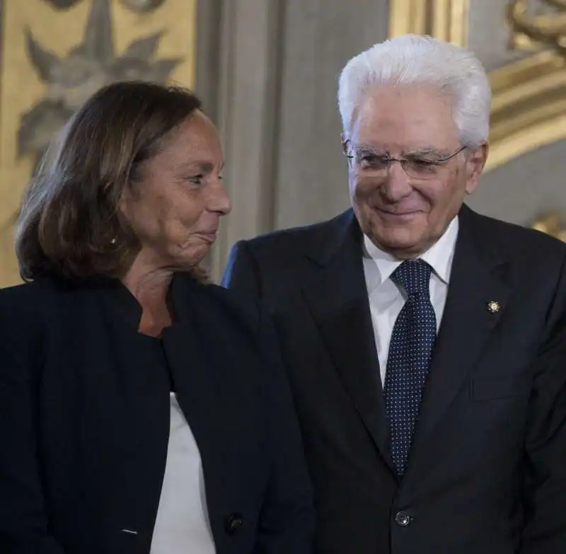 LUCIANA LAMORGESE SERGIO MATTARELLA