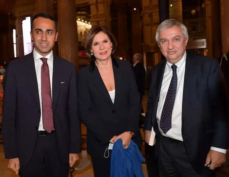 luigi di maio  bianca berlinguer  maurizio molinari  foto di bacco  (4)