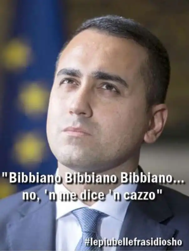 LUIGI DI MAIO PERDE LA MEMORIA SU BIBBIANO - MEME BY OSHO 