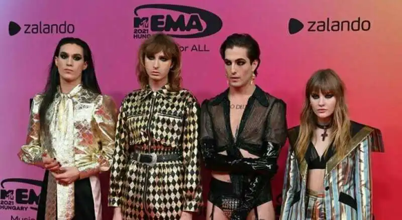 maneskin miglior band rock agli ema 14