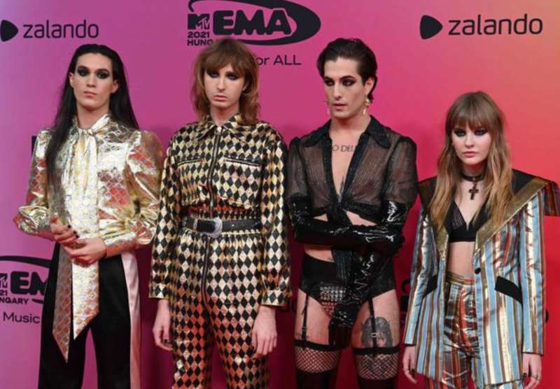 maneskin miglior band rock agli ema 3