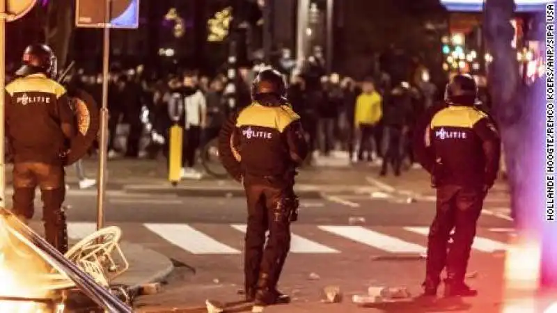 manifestazioni no vax rotterdam 7