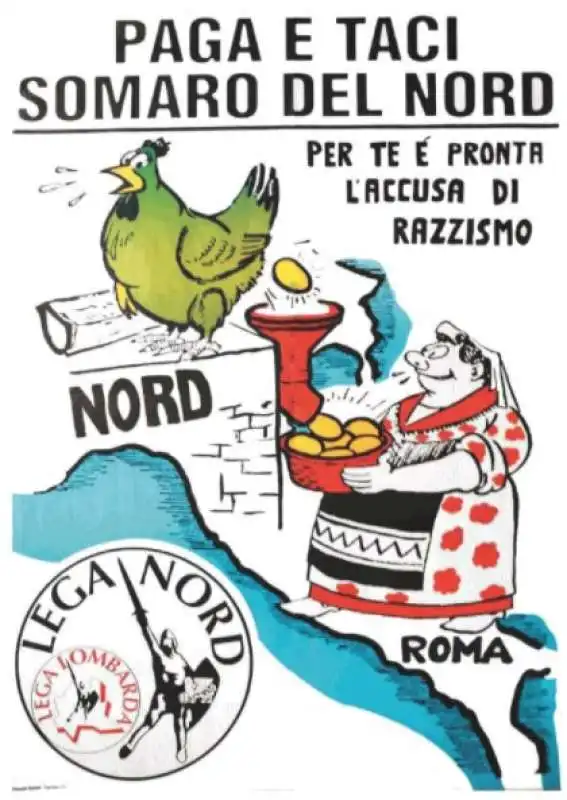 manifesti politici   lega nord