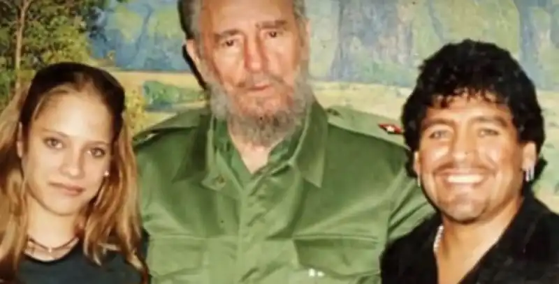 MARADONA MAVYS ALVAREZ FIDEL CASTRO