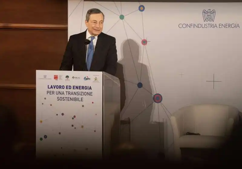 mario draghi all'evento lavoro ed energia per una transizione sostenibile   6