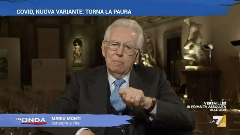 mario monti a in onda