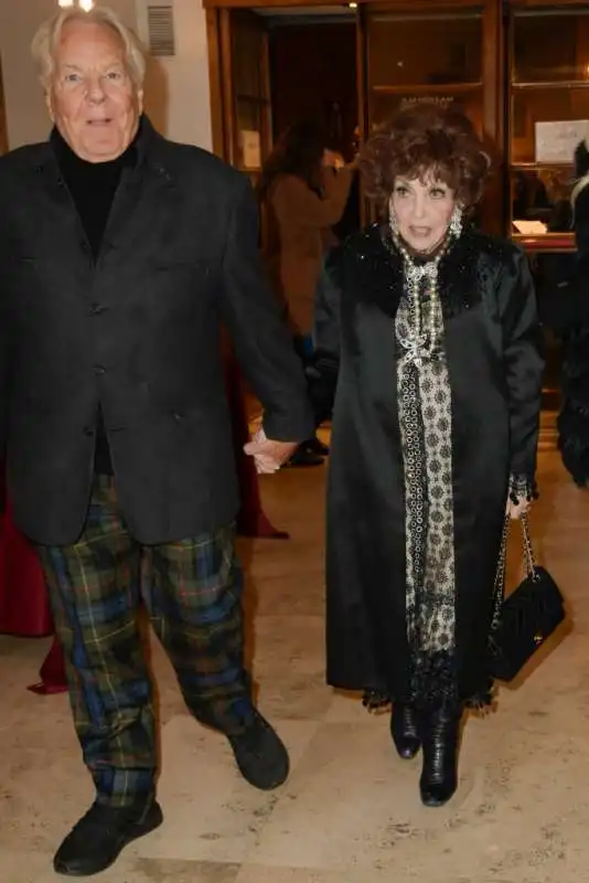 MASSIMO GARGIA E GINA LOLLOBRIGIDA