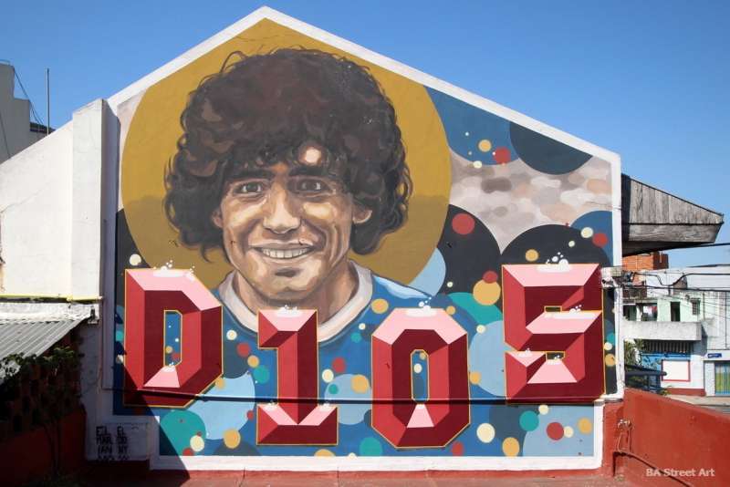 murales maradona buenos aires 1