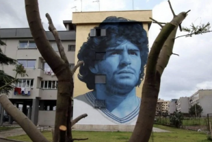 murales maradona napoli 10