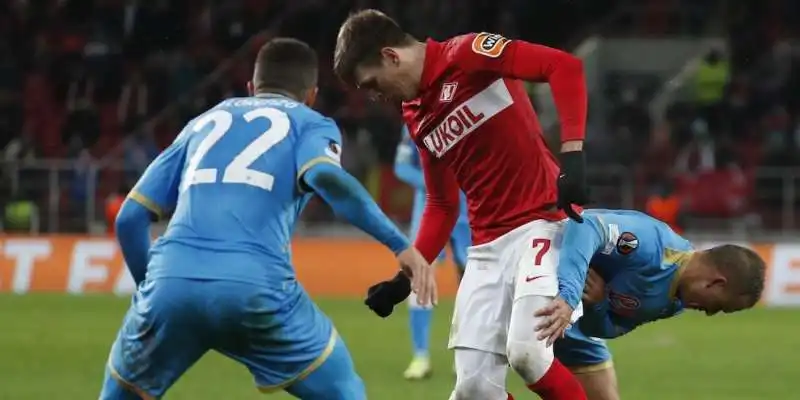 napoli spartak mosca 3