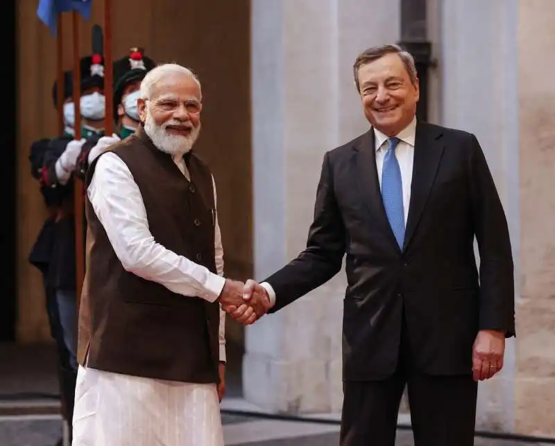 narendra modi e mario draghi 1