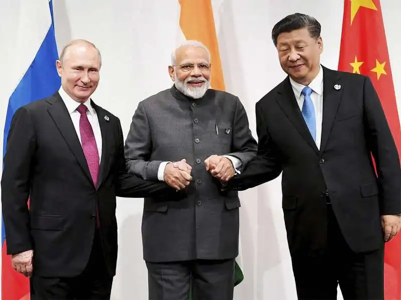 PUTIN - MODI - XI JINPING 