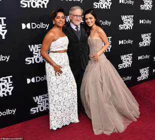 rachel zegler, stephen spielberg, ariana debose