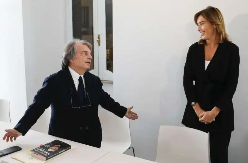 renato brunetta maria elena boschi   