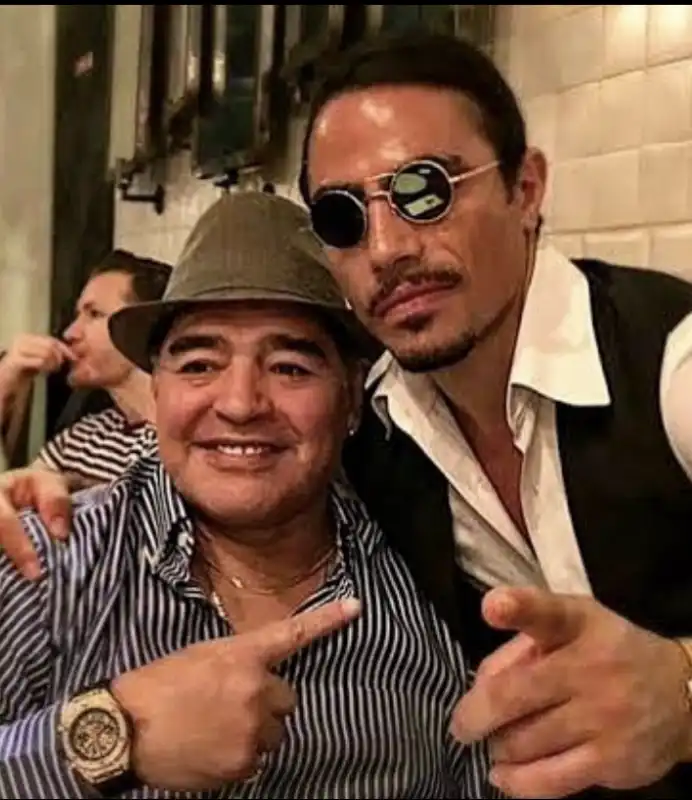 salt bae maradona 