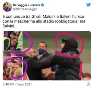 SELVAGGIA LUCARELLI SU SALVINI E GHALI