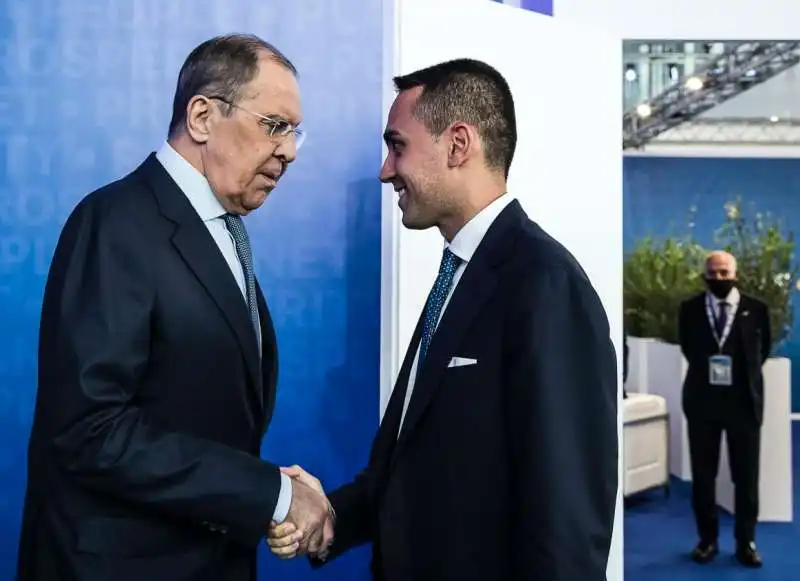 sergei lavrov luigi di maio  