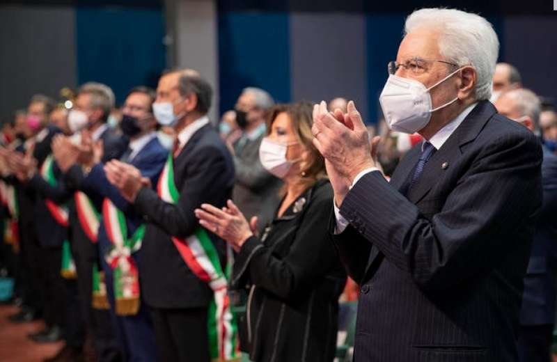 sergio mattarella all'assemblea dell'anci 2