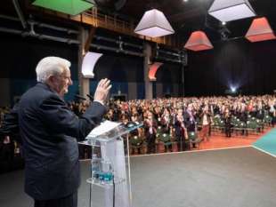 sergio mattarella all'assemblea dell'anci 7