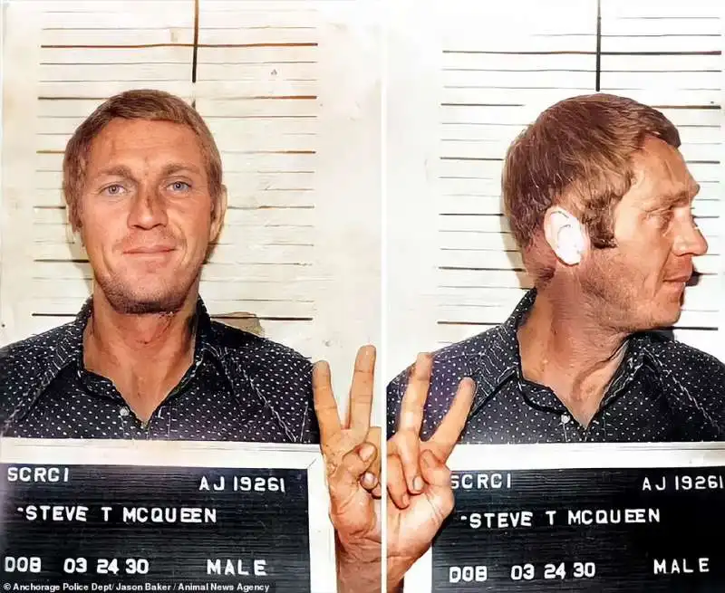 steve mcqueen, guida in stato di ebrezza, 1972